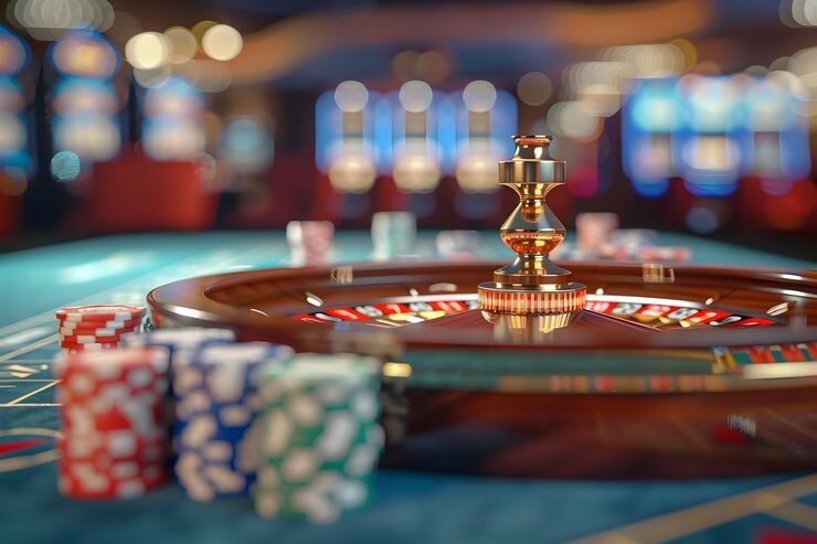 Live-dealer tournament table showing real-time play and player positions Live-dealer blackjack tournament table on sixty-two with multiple players and chat
